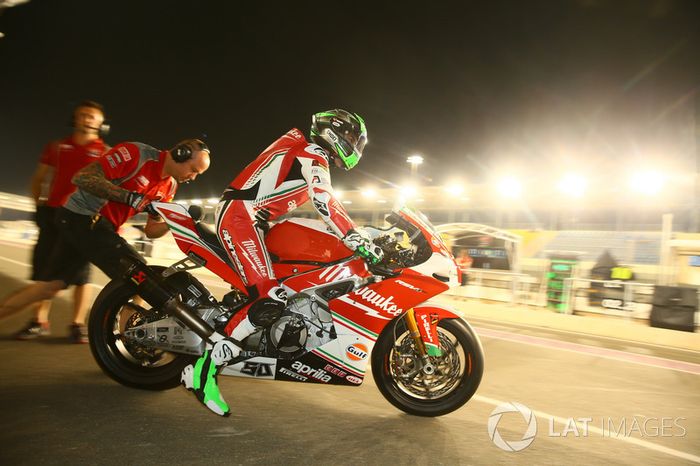 Eugene Eugene Laverty, Milwaukee Aprilia, Milwaukee Aprilia