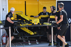 L'aileron avant Renault Sport F1 Team