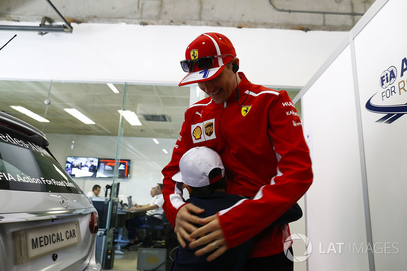 Кімі Райкконен, Ferrari, уболівальник
