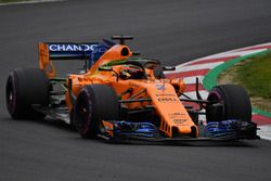 Stoffel Vandoorne, McLaren MCL33 con parafina en el Halo