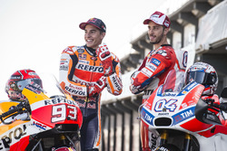 Marc Marquez, Repsol Honda Team, Andrea Dovizioso, Ducati Team