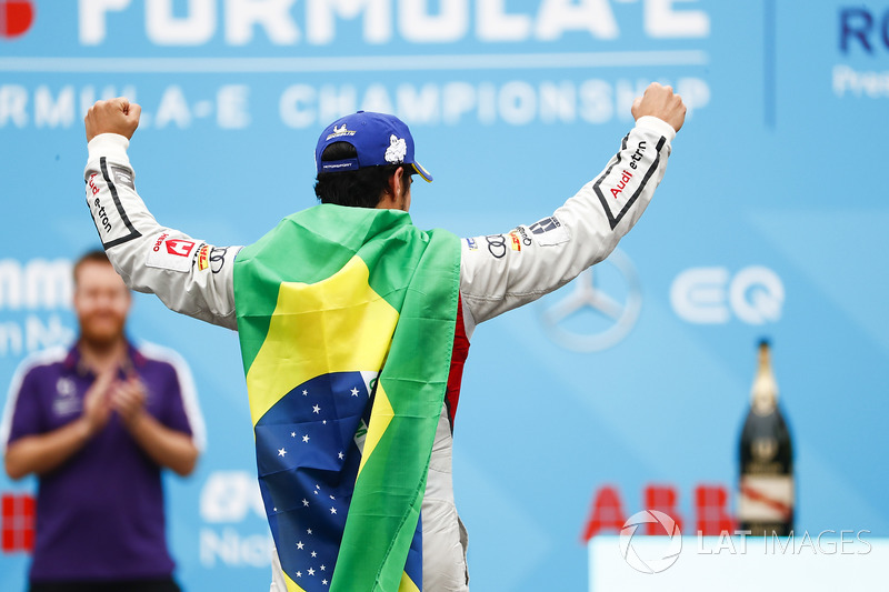 Segundo lugar Lucas di Grassi, Audi Sport ABT Schaeffler