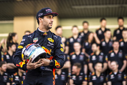 Daniel Ricciardo, Red Bull Racing at the Red Bull Racing team photo
