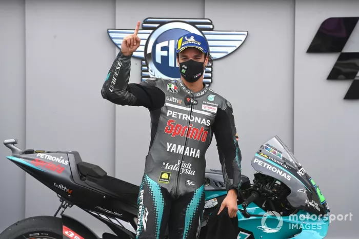 Podio: Franco Morbidelli, Petronas Yamaha SRT