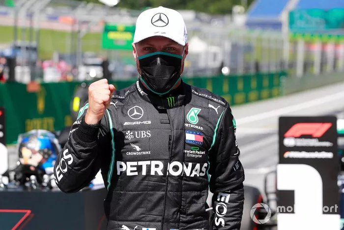 Polesitter Valtteri Bottas, Mercedes