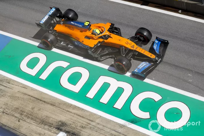 Lando Norris, McLaren MCL35 