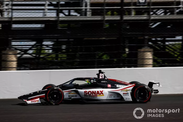 4º Rinus VeeKay, Ed Carpenter Racing - Chevrolet