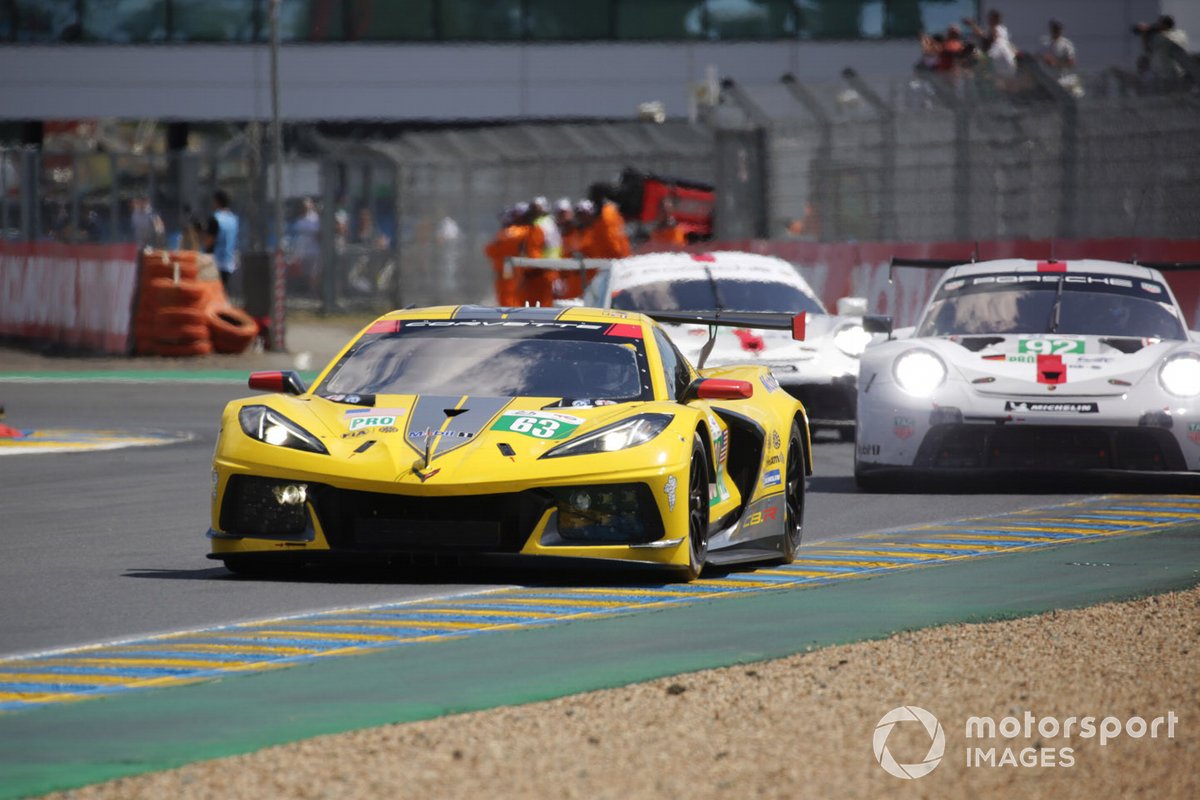 #63 Corvette Racing Chevrolet Corvette C8.R LMGTE Pro de Antonio García, Jordan Taylor, Nicky Catsburg