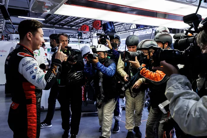 Polesitter : Kamui Kobayashi, #7 Toyota Gazoo Racing Toyota GR010 - Hybrid