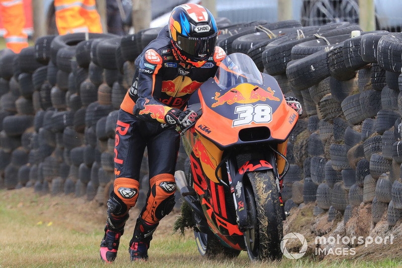 Бредлі Сміт, Red Bull KTM Factory Racing, після аварії