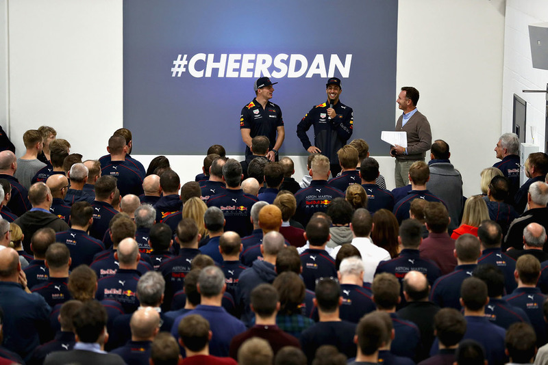 Daniel Ricciardo neemt afscheid van Red Bull Racing