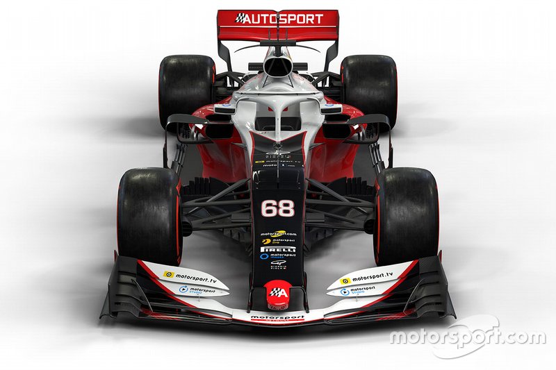 Impressie F1-wagen 2019 