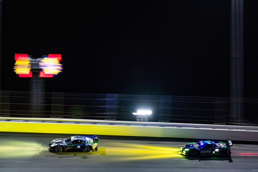 #44 Magnus Racing Aston Martin Vantage GT3 Evo: John Potter, Andy Lally, Spencer Pumpelly, Nicki Thiim