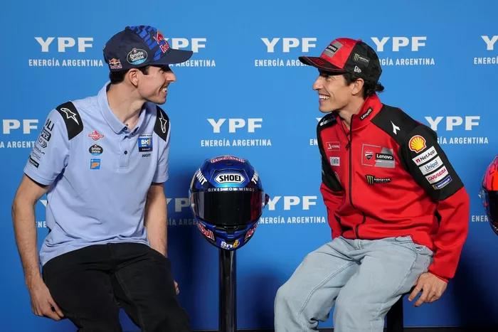 Marc Marquez, Ducati Team, Alex Marquez, Gresini Racing