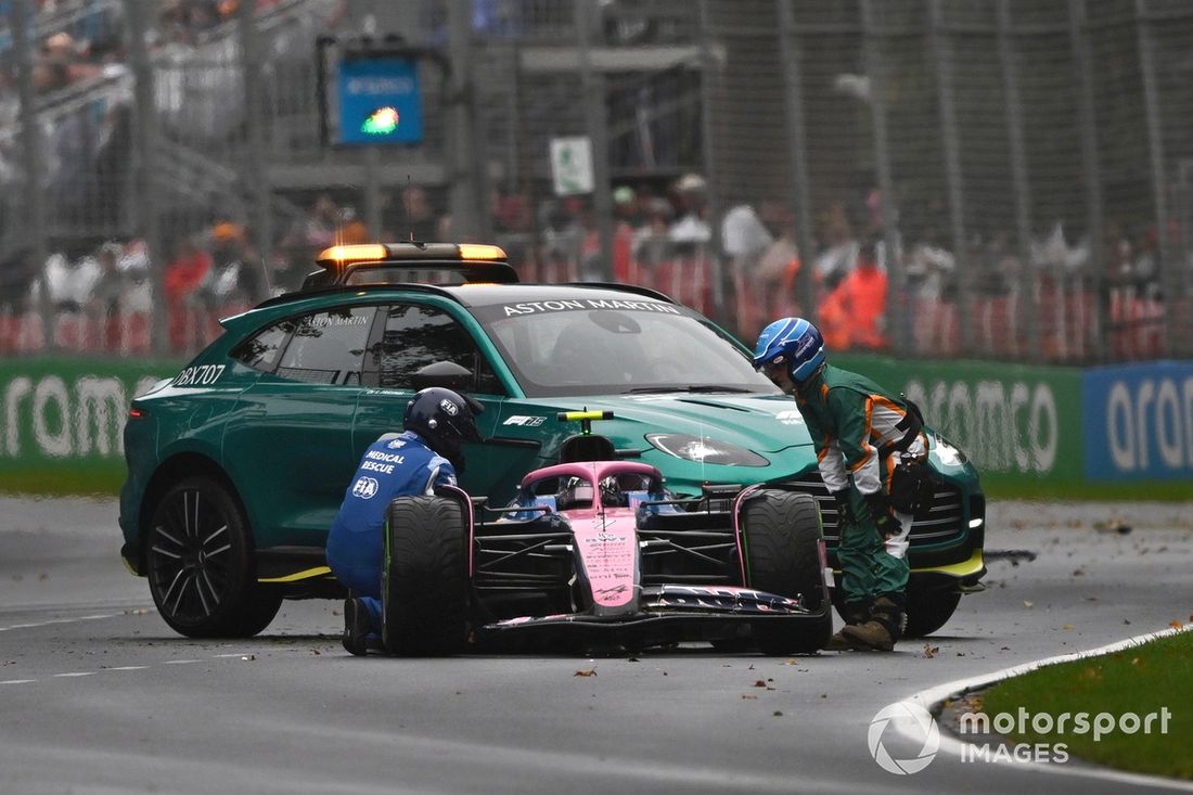 Jack Doohan, Alpine 
crash