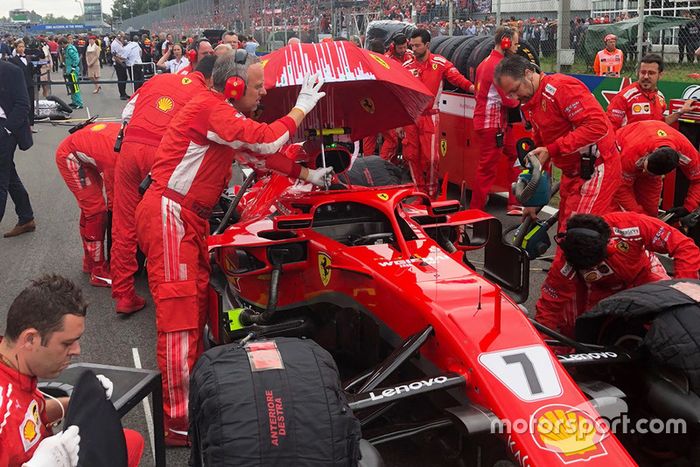 Ferrari SF71H de Kimi Raikkonen
