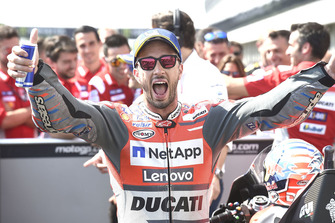 Le poleman Andrea Dovizioso, Ducati Team