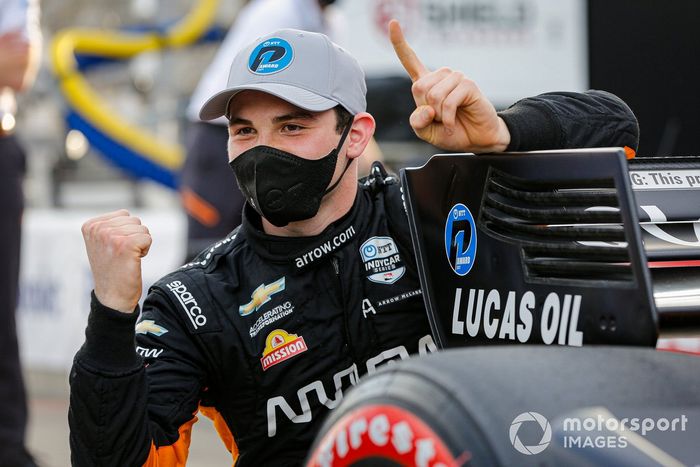 Patricio O'Ward, Arrow McLaren SP Chevrolet se lleva la pole position