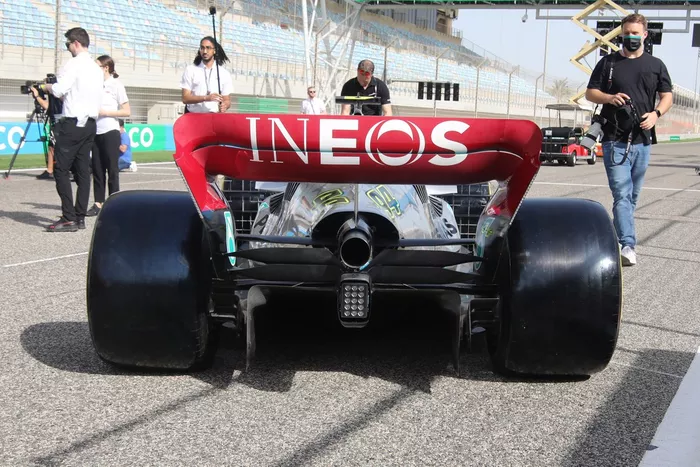 Mercedes W13 detail