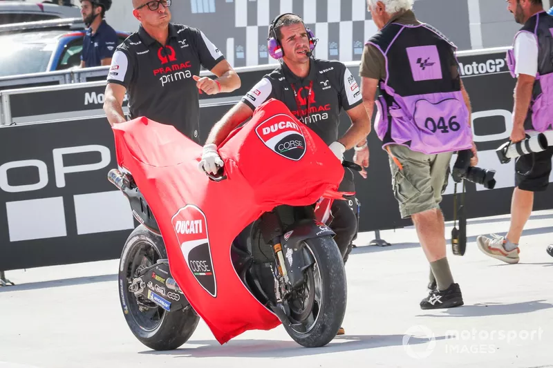 Ducati Team bike