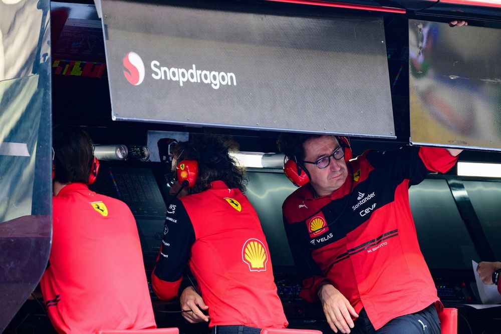Mattia Binotto, jefe de Ferrari