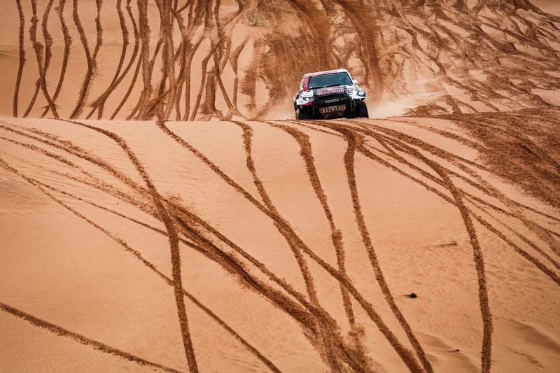 #200 Toyota Gazoo Racing Toyota: Nasser Al-Attiyah, Mathieu Baumel