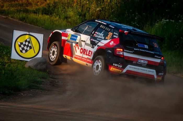 Mikołaj Marczyk, Szymon Gospodarczyk, Skoda Fabia Rally2 evo