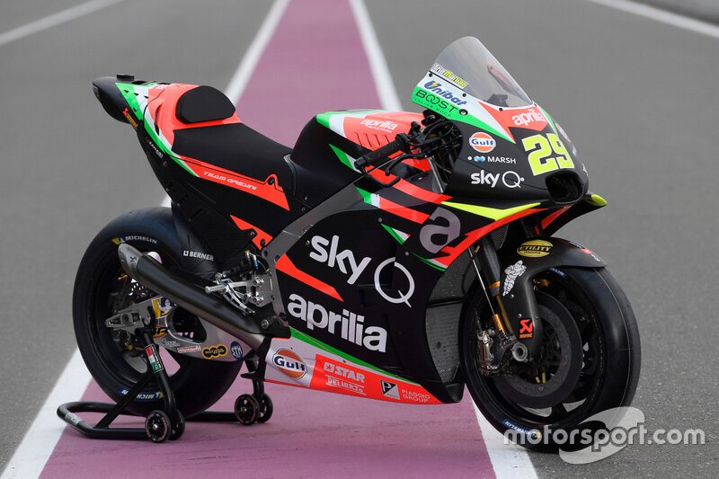 Bike von Andrea Iannone, Aprilia Racing Team Gresini
