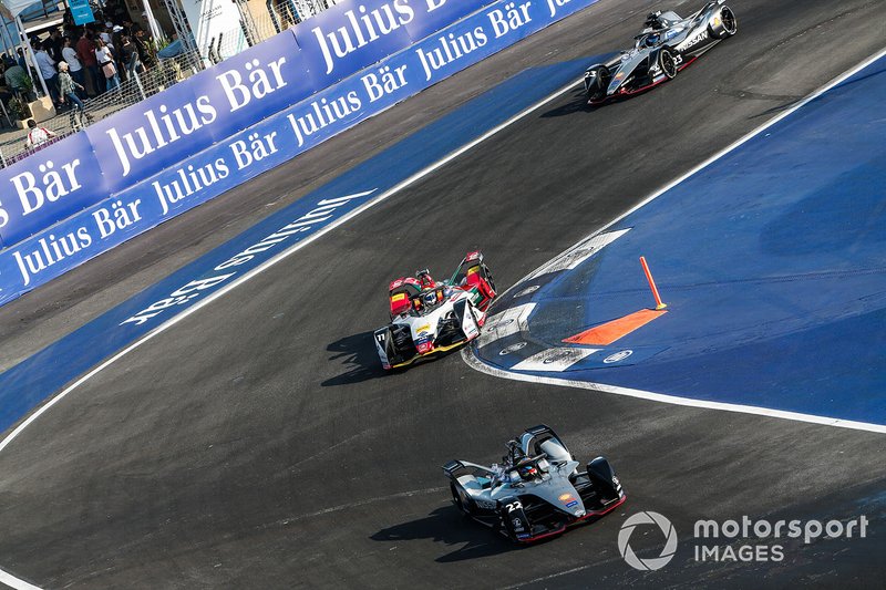 Oliver Rowland, Nissan e.Dams, Nissan IMO1 Lucas Di Grassi, Audi Sport ABT Schaeffler, Audi e-tron FE05, Sébastien Buemi, Nissan e.Dam, Nissan IMO1 