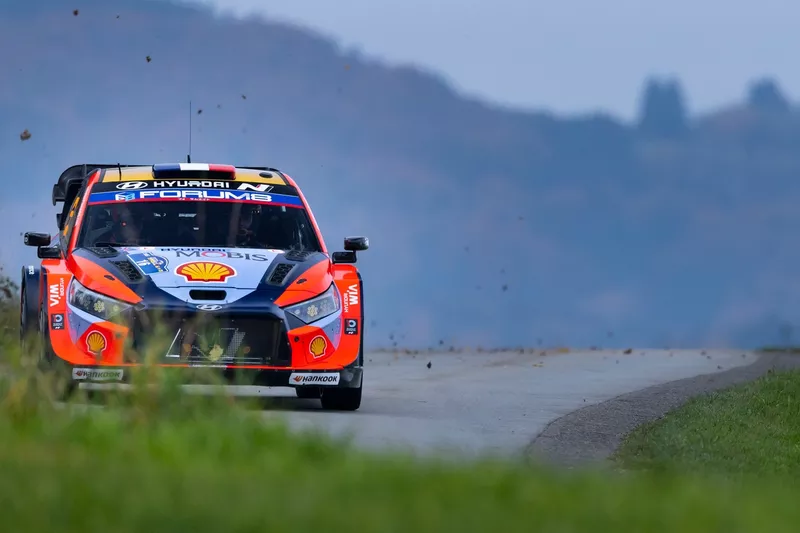 Adrien Fourmaux, Alexandre Coria, Hyundai World Rally Team Hyundai i20 N Rally1