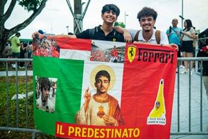 Fans de Charles Leclerc, Ferrari