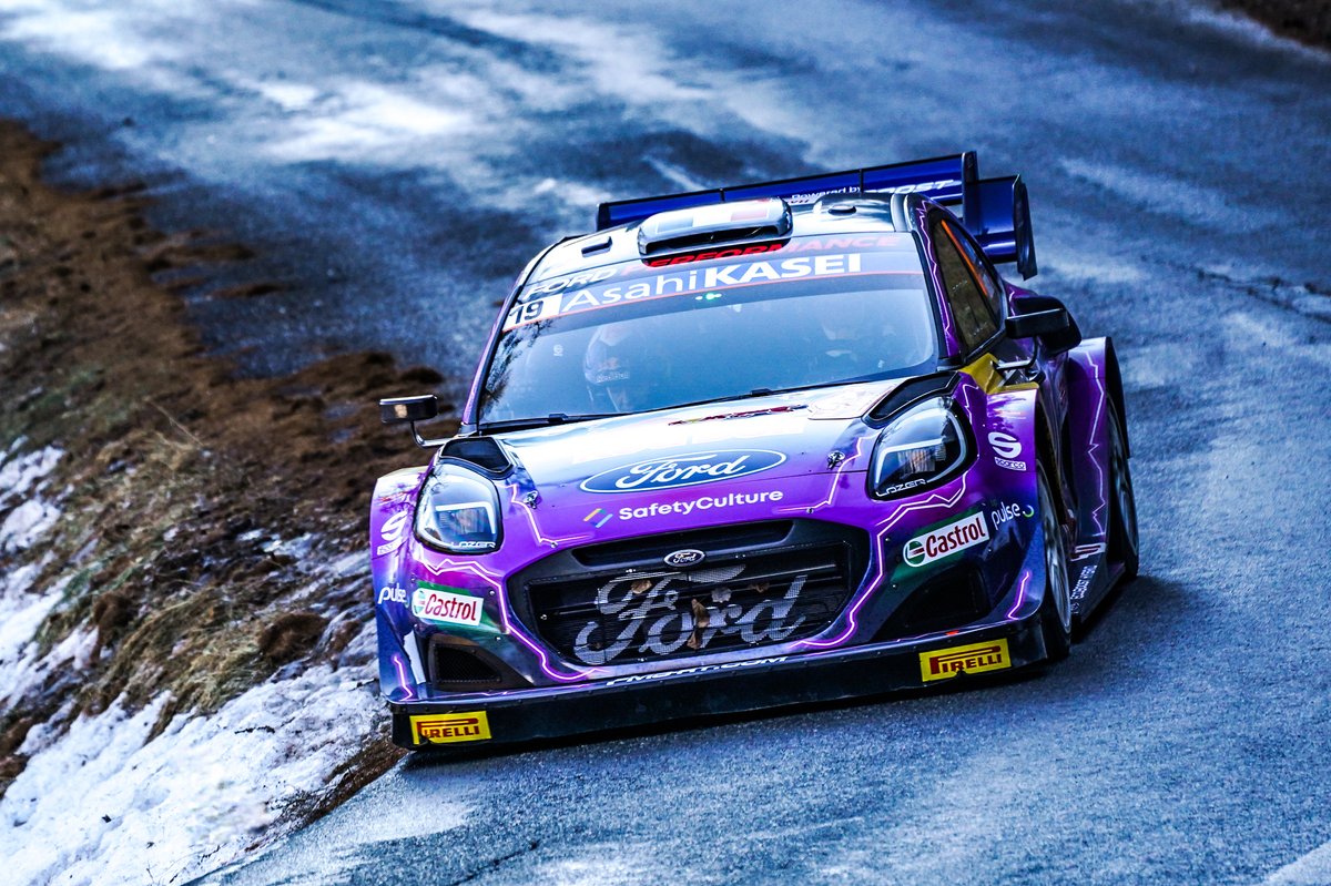 Sébastien Loeb, Isabelle Galmiche, M-Sport Ford World Rally Team Ford Puma Rally1