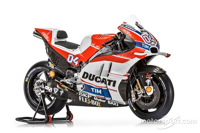 La moto de Andrea Dovizioso, Ducati Team
