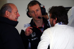 Ron Dennis, McLaren Executive Chairman met Fernando Alonso, McLaren