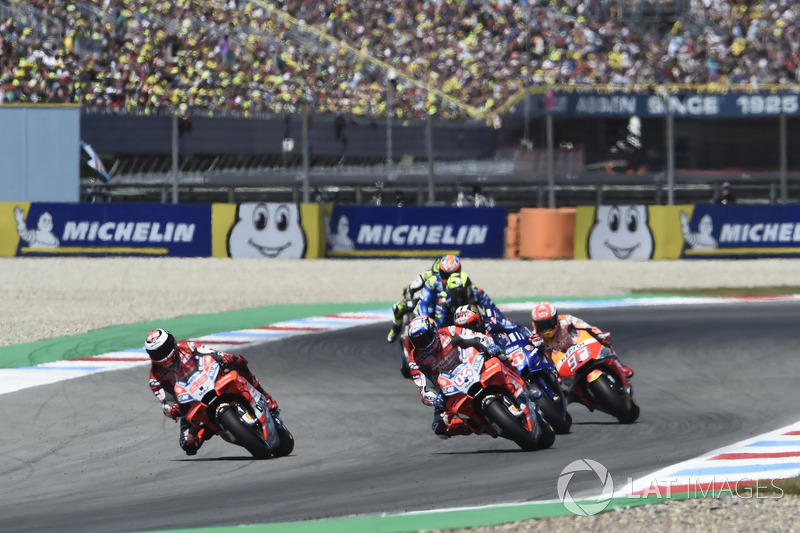 Хорхе Лоренсо, Ducati Team, Андреа Довіціозо, Ducati Team
