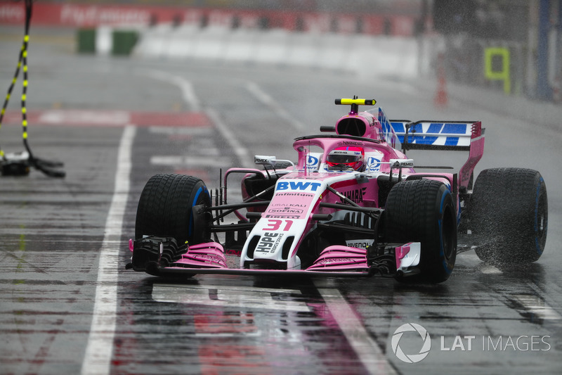 8 місце — Естебан Окон, Force India — 73