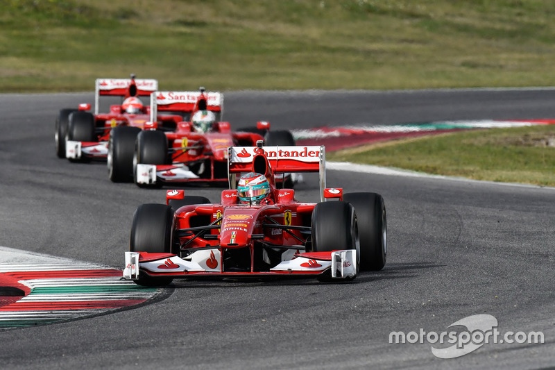 F1 Ferrari show