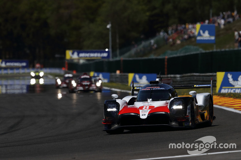 #8 Toyota Gazoo Racing Toyota TS050: Sébastien Buemi, Kazuki Nakajima, Fernando Alonso