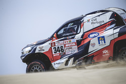 #346# Andre Villas-Boas (PRT) of Overdive Toyota races during stage 1 of Rally Dakar 2018