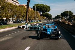 Sébastien Buemi, Renault e.Dams, Nelson Piquet Jr., Jaguar Racing, Lucas di Grassi, Audi Sport ABT S