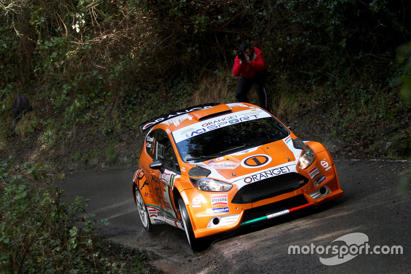 Simone Campedelli, Tania Canton, Ford Fiesta R5, Orange1 Racing