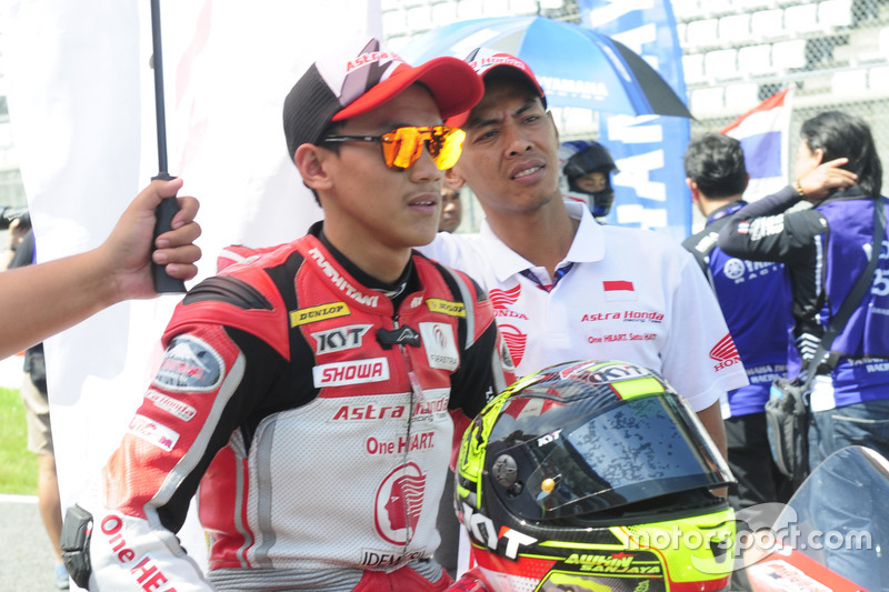 Awhin Sanjaya, Astra Honda Racing Team