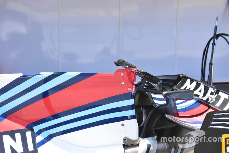 Т-подібне крило Williams FW40