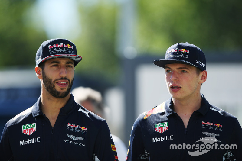 Daniel Ricciardo, Red Bull Racing, Max Verstappen, Red Bull Racing