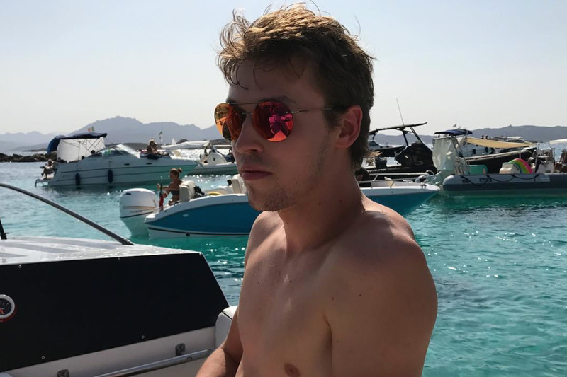 Daniil Kvyat, vacaciones