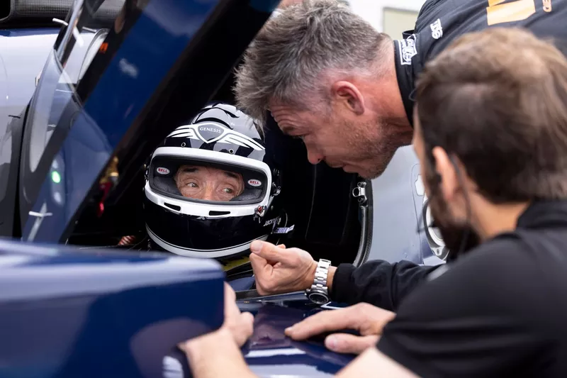 Jacky Ickx, Genesis Magma Racing, Andre Lotterer, Genesis Magma Racing 