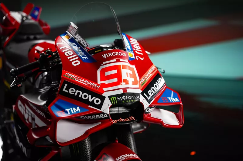 La Ducati GP26 de Marc Márquez