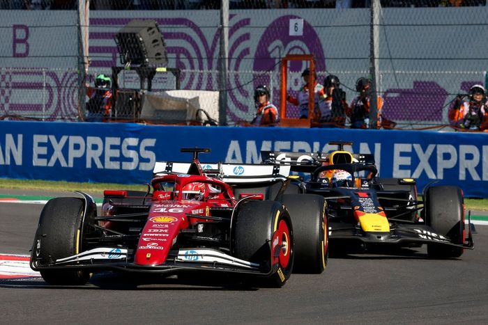 Charles Leclerc, Ferrari, Max Verstappen, Red Bull Racing