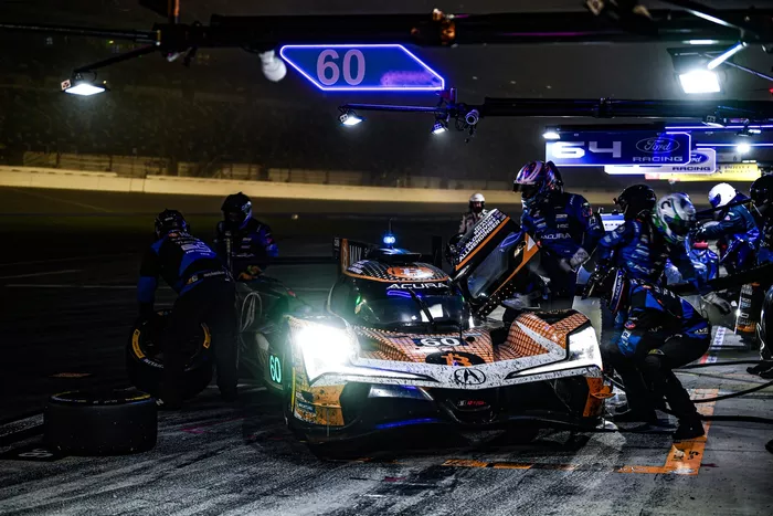 #60 Acura Meyer Shank Racing w/Curb Agajanian Acura ARX-06: Tom Blomqvist, Colin Braun, Scott Dixon, AJ Allmendinger