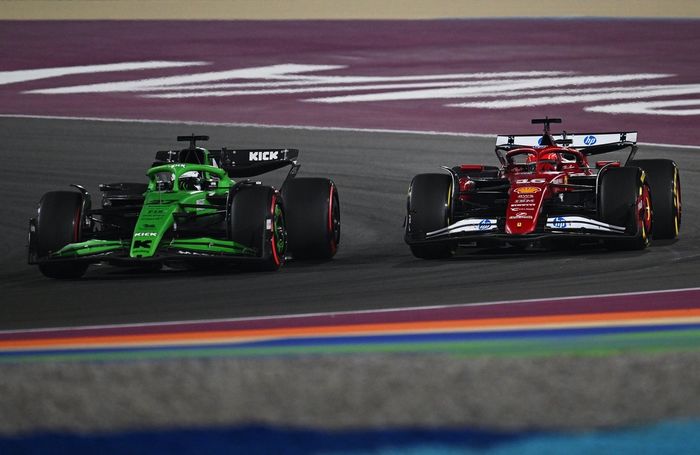 Charles Leclerc, Ferrari, Nico Hulkenberg, Sauber